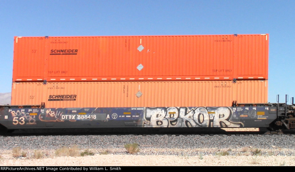 WB Unit Container Frt at Erie NV -80